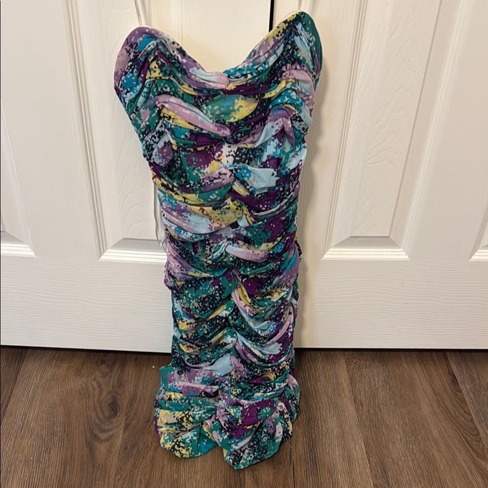 BCBGMaxAzria Multicolor Mini Dress